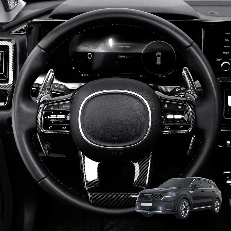 For Kia Sorento MQ4 -2026 LHD/RHD Steering Wheel Shift Paddle Shifter Extension Car Interior Styling Accessories