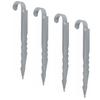 4Pcs Trampoline Wind Stakes Swing Fixing Hook Heavy Duty Ground Stakes Outdoor Equipment Achoring Tool Enduring