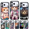 Чехол для телефона "Приключения Космического Котенка" для iPhone 17 Air 16e 15 14 13 Pro Max Задняя крышка для 12 11 Pro Coque