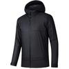 Спортивная повседневная простая однотонная дышащая теплая куртка серии Outdoor мужская куртка базовый черный 152530601-3