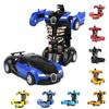 2 In 1 Car Toys One-key Deformation Car Toys Automatic Transformation Robot Model Car Diecasts Toy Boys Gifts Children Toys Gift