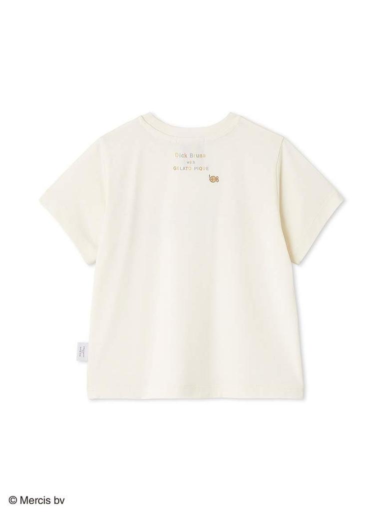 Gelato Pique DickBruna Kids PKCT254413YEL110 Cool-Touch One-Point T-Shirt