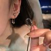 Старые Серьги-Булавки Серебристый Микс Эстетика Y2K Унисекс Аутсайдер Рок Грязь Украшения Для ЭМОЦИОНАЛЬНЫХ Модных Энтузиастов