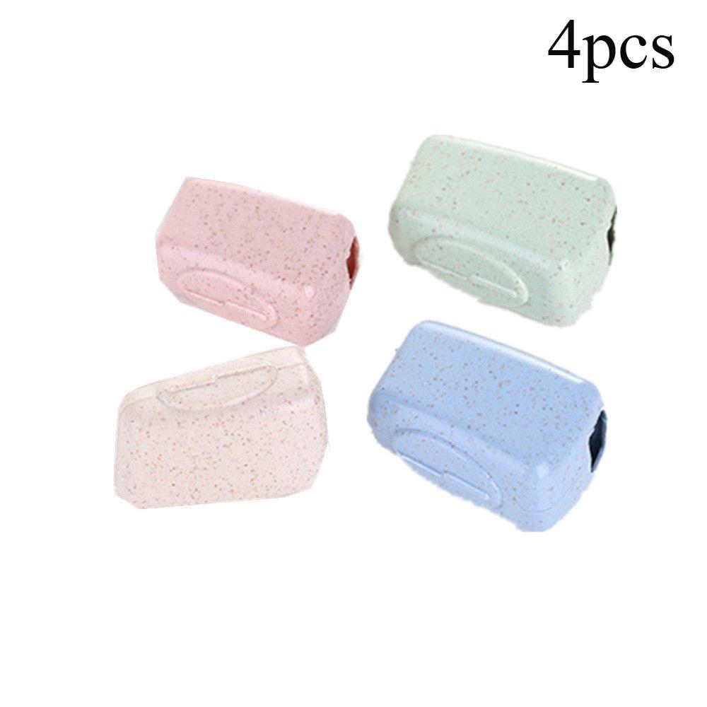 Portable Dustproof Travel Holder Bathroom Toothbrush Cover Brush Cap Toothbrush Head Storage Box