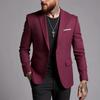 S-5XL Высококлассный бренд Мужской бутик Однотонный деловой повседневный пиджак Жених Свадебное платье Вечеринка Мужской пиджак Костюм Пальто