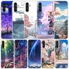 Эстетичная Аниме Пейзажная Обложка для Samsung Galaxy A17 A37 A57 A16 A26 A36 A56 A15 A14 A55 Чехол для Телефона A13 A53 A25 A35 A24 A34 A23