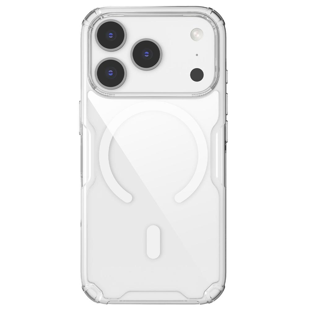 NILLKIN Для iPhone 17 Pro Max Воздушный чехол Nature TPU Pro Магнитный Прозрачный Мягкий Силиконовый Чехол Прозрачный Чехол