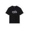 Li-Ning Wade Series Letter Logo Printed Round Neck Short Sleeve T-Shirt Unisex Tops Black AHSS641-1