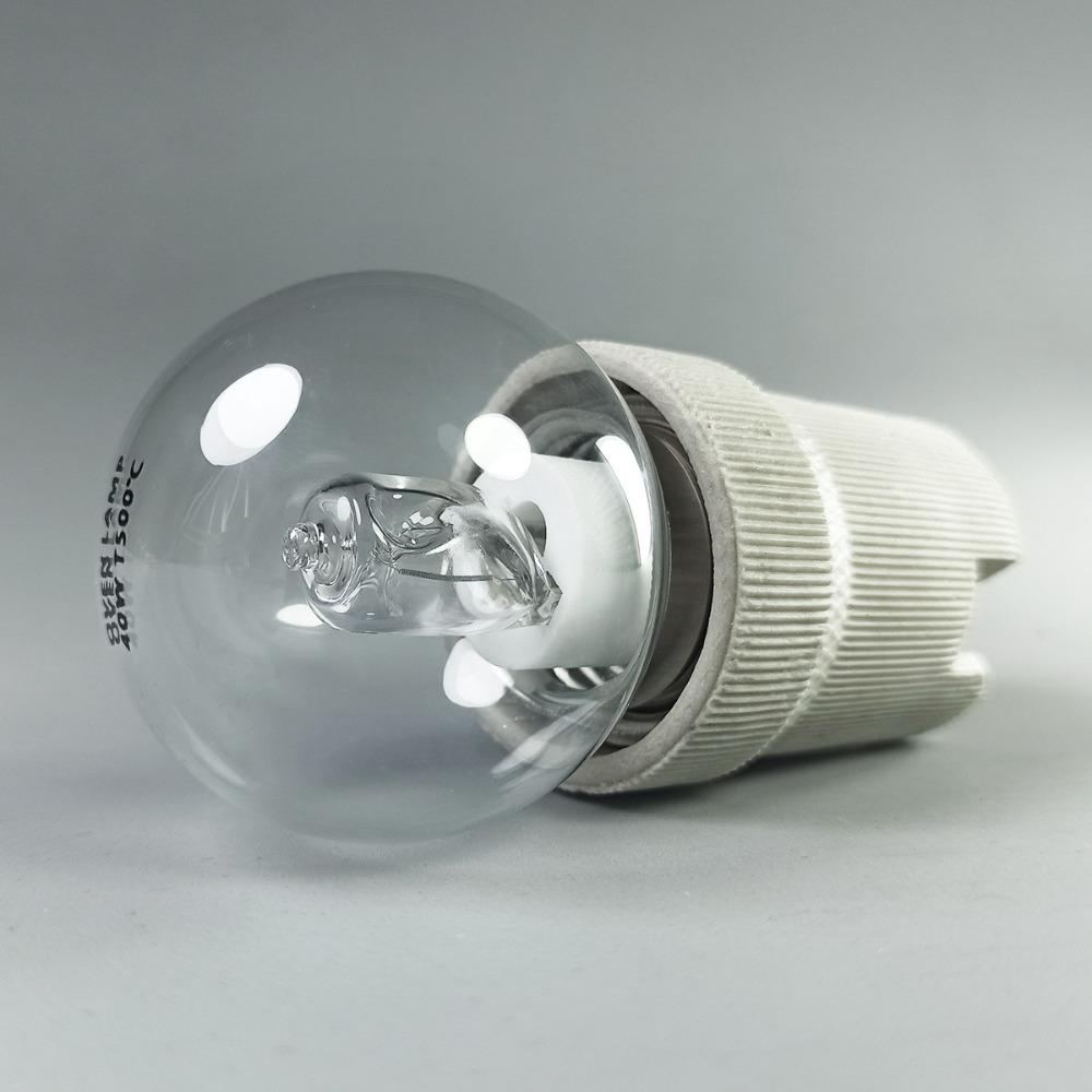 Salt Bulb Oven Lamp High Temperature Refrigerator Light Hot Filament Bulb Resistance 500 Degrees