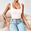 European & American Style Slim Square Neck Vest - TikTok Hot Seller