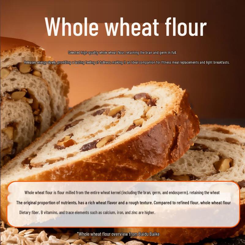 Arale Russian-Style Whole Wheat Bread with Walnuts & Raisins