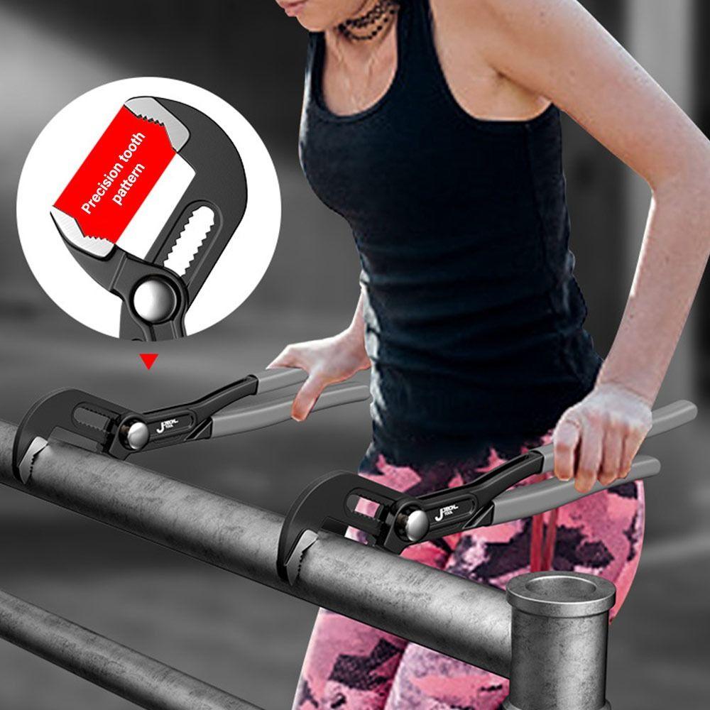 Регулируемые плоскогубцы для водяных насосов, прочные плоскогубцы для водопроводных труб, универсальный гаечный ключ для сантехника