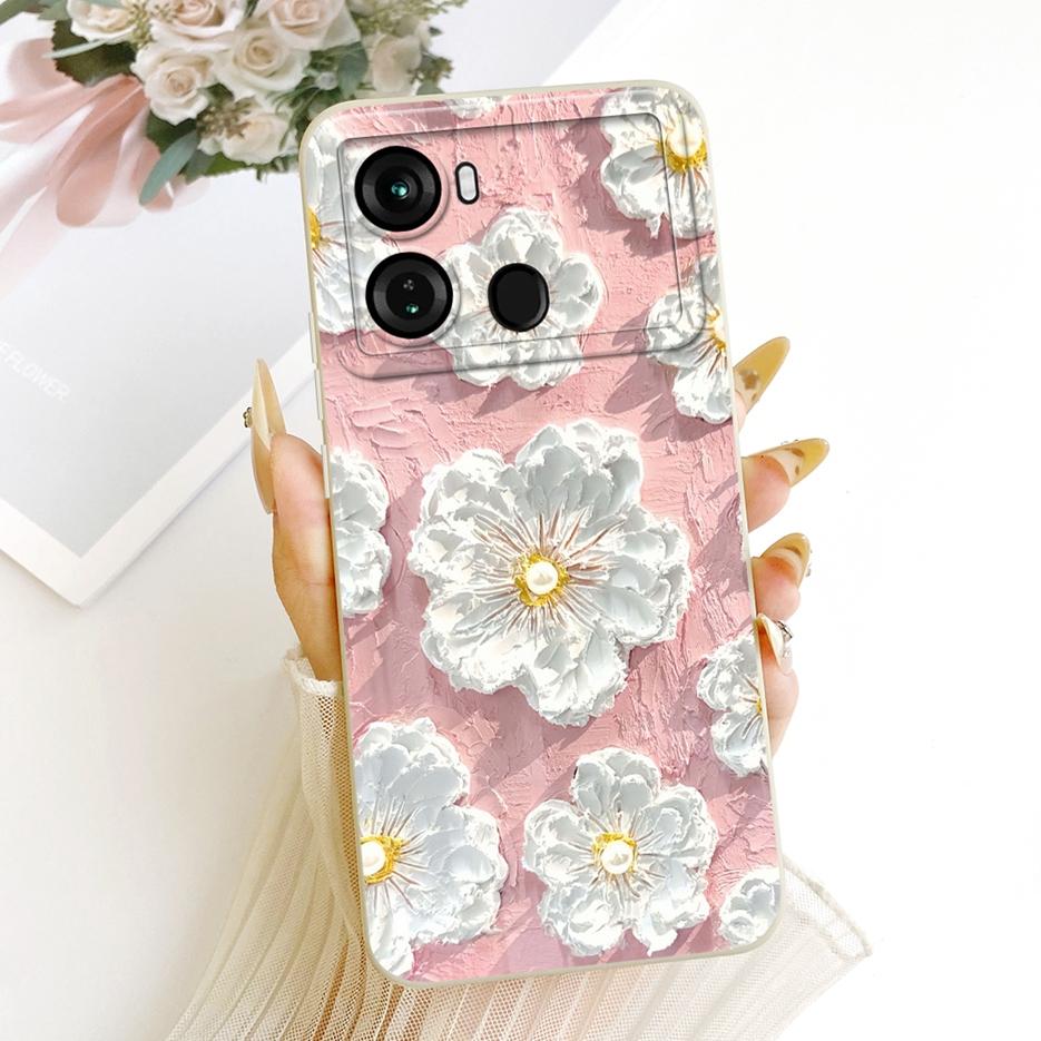 Чехол для Itel P40 P662L Милый Кот Панда Мультяшная Обложка Ударопрочный Мягкий ТПУ Чехол для Телефона Для Itel P40 Plus P683L P 40 ItelP40 + Чехол