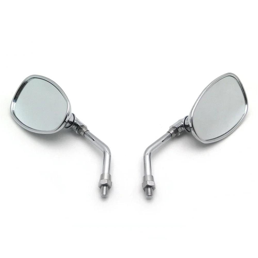 Motorcycle Racing Mirrors 10mm for YAMAHA XVS400 XVS1100 XVS1300 XV1900 XV1700 XV1600 V Star 1100 XVS1100