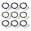 Fishing Rig Tube Carp Helicopter Hair Sleeves Hose Swivel Clips Kits