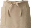 Short Free Size [Seven Uniform] CT2366-3 Apron, Beige,