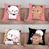 Cartoon Cute BuBu DuDu Pillow Case For Home Bedroom Car Office Decoration Living Room Sofa Cushion Cover Suitable
