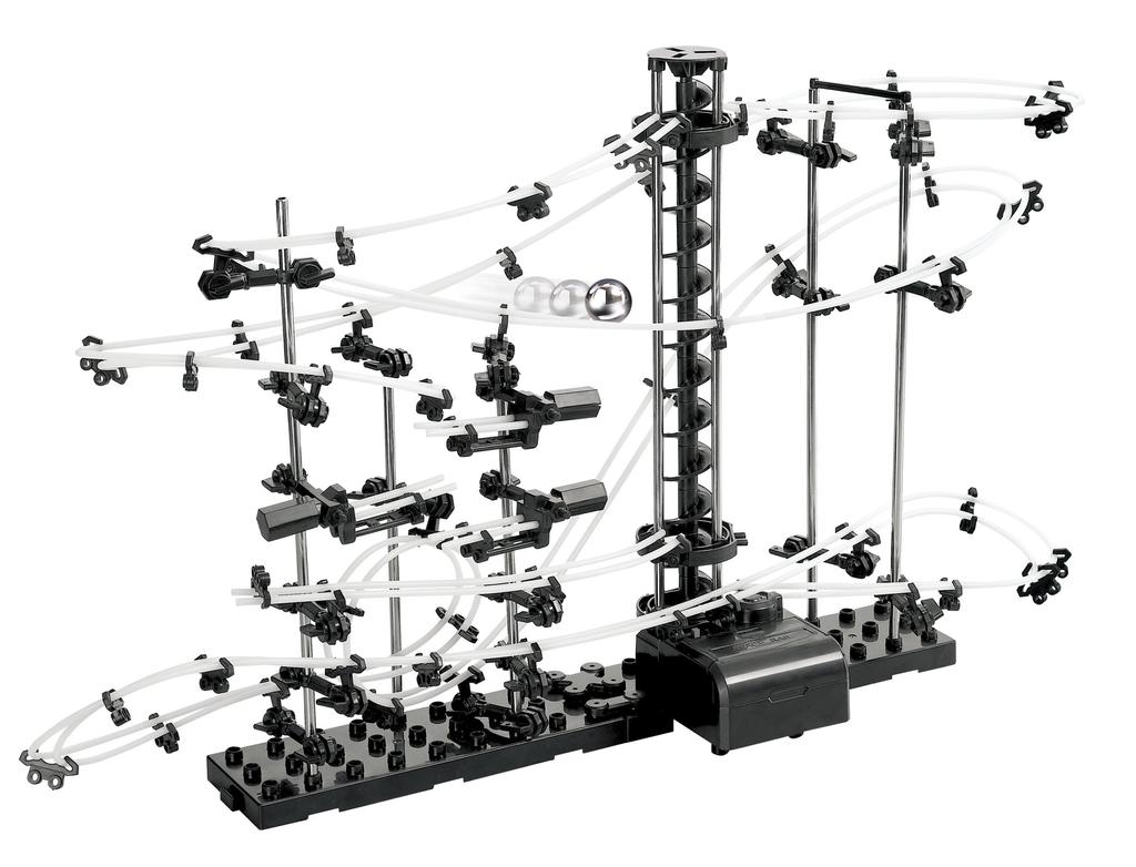 SPACE RAIL Infinite Loop Space Rail Puzzle Educational Brain Training Futuristic Educational Toy Like a Roller Coaster Great Presence As an Interior