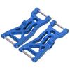 2pcs RC Front Lower Suspension Arm Aluminum Alloy for LOSI 110 22S 2WD No Prep Drag Car Blue