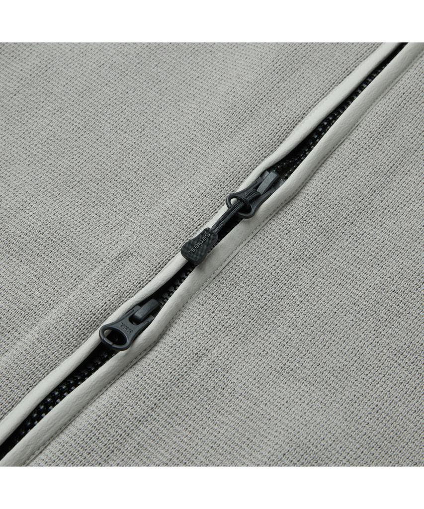 Series Hybrid Zip-Up Hooded Cardigan Sawas26001Bex