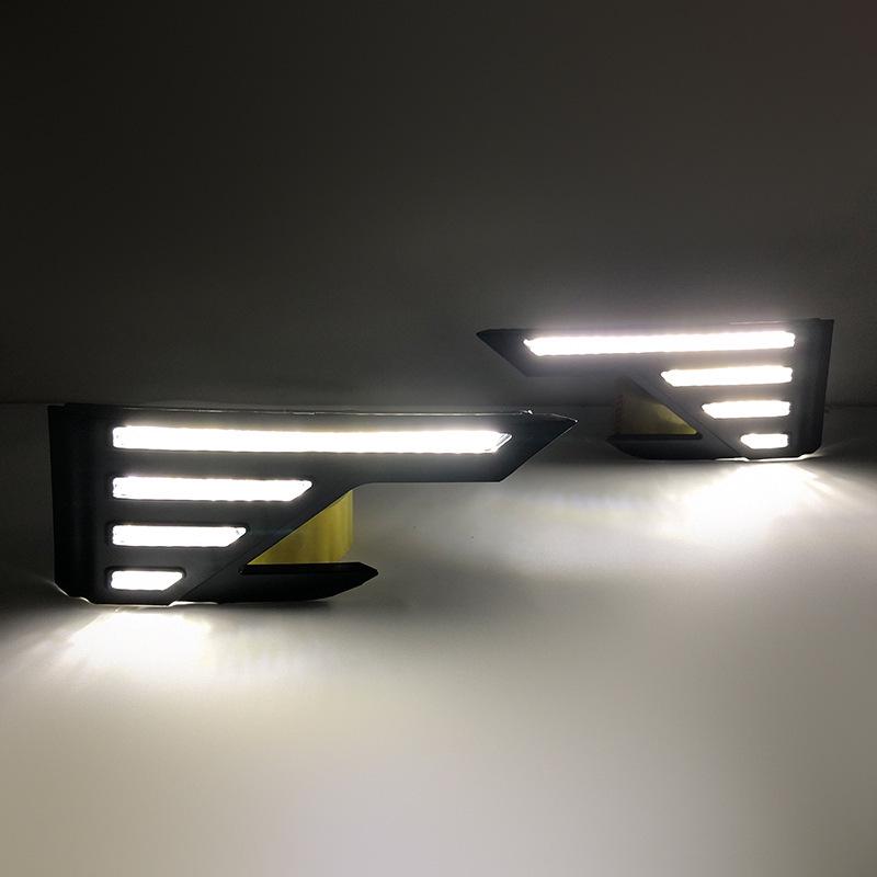 Светодиодные Дневные Ходовые Огни и Динамические Поворотники для Geely Boyue PRO