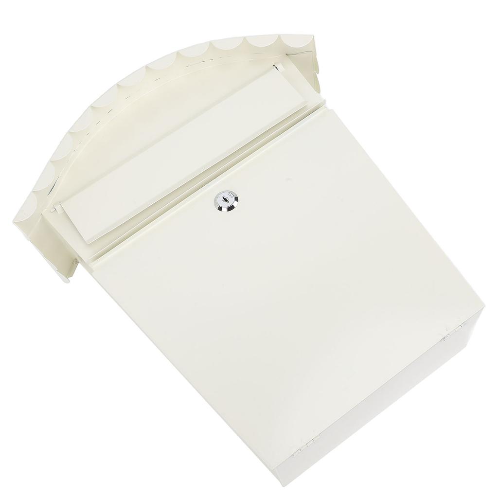 Железный почтовый ящик винтажный непромокаемый почтовый ящик декоративный домашний офисный стол украшение с замком для