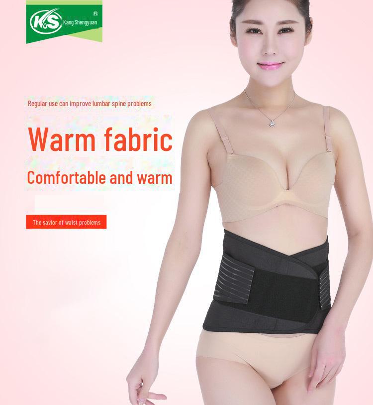 Неопреновый спортивный пояс для поддержки талии - регулируемый и теплый фитнес-пояс