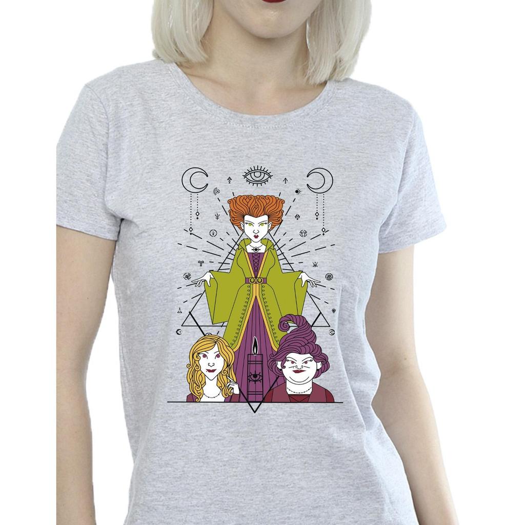 Disney Womens/Ladies Hocus Pocus Candle Cotton T-Shirt