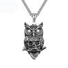 Ожерелье в виде черепа совы в темном стиле, подвеска в стиле ретро, подарок для моего парня