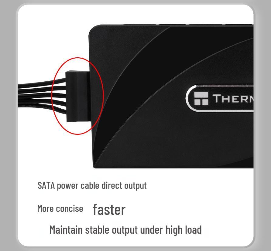 Концентратор для вентиляторов Thermalright TL-ARGB X12 с пультом дистанционного управления подсветкой черного цвета