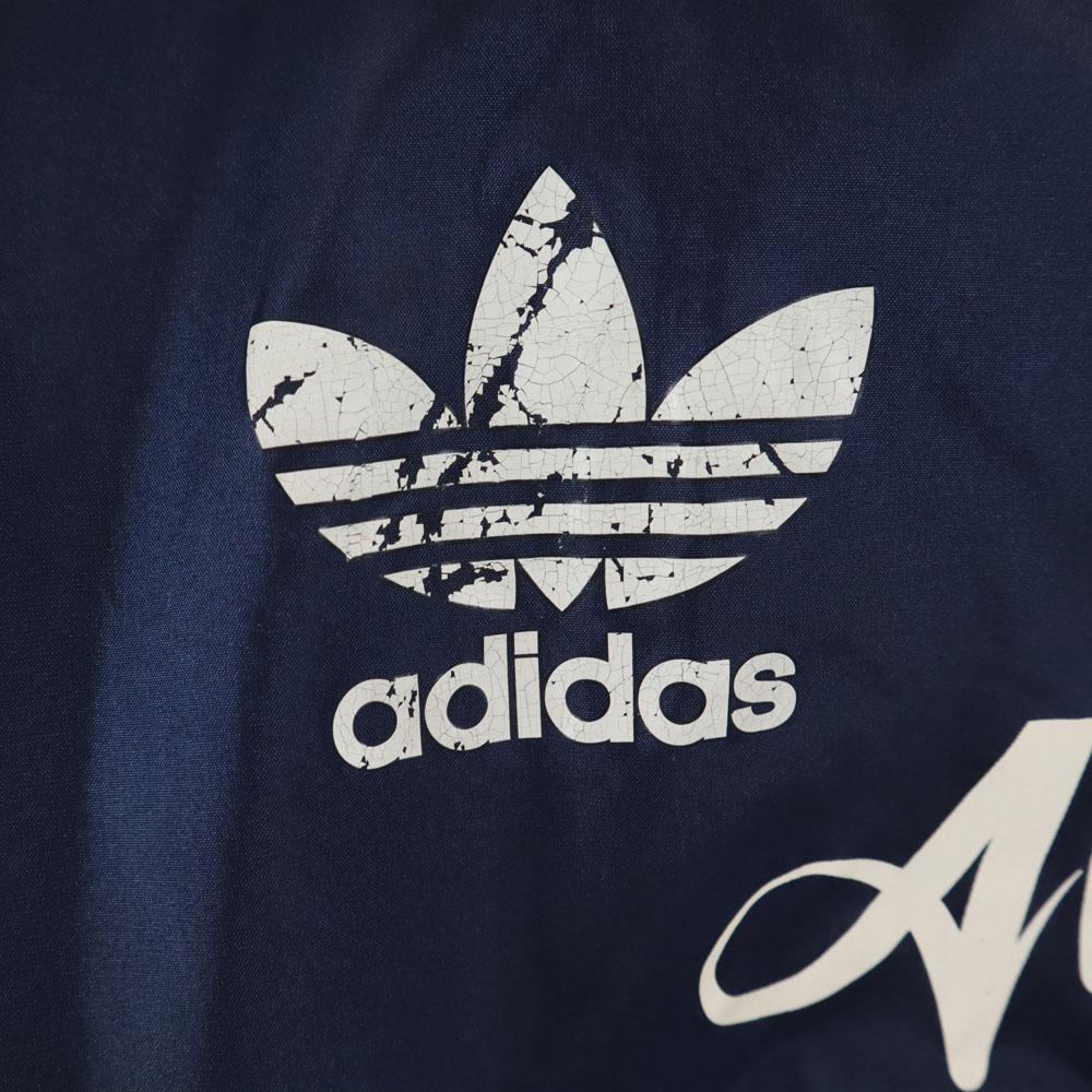 Adidas 80-е Descente Сделано в Японии Винтажный логотип Трилистник на спине Парка с длинным рукавом Детская Б/У