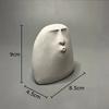 Abstract Stone Human Face Plaster Statue Desk Decoration Ornaments Creative Artwork Characters Sculpture Room Aesthetic Decor