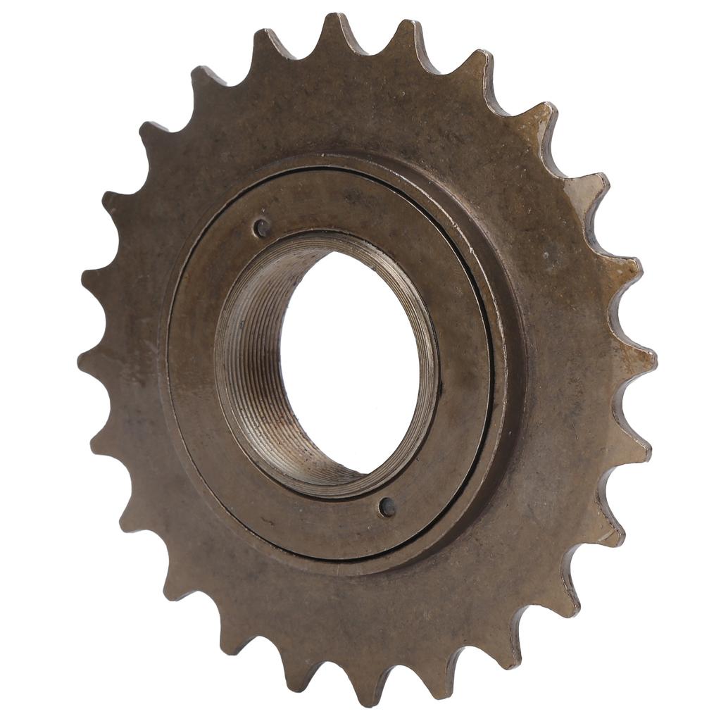 Bike Freewheel 24T Soft Sound Rotation Convenience Riding Wear Resisting Rust Proof Durable Cycling Accessory