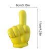 Шарик на антенну автомобиля с жестом руки, Топпер на антенну автомобиля, Желтое украшение на антенну автомобиля с жестом руки,