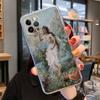 Чехол для телефона с рисунком в стиле живописи эпохи Возрождения для iPhone 14 13 12 Mini 11 Pro XS Max X XR SE 6 7 8 Plus Мягкий силиконовый чехол