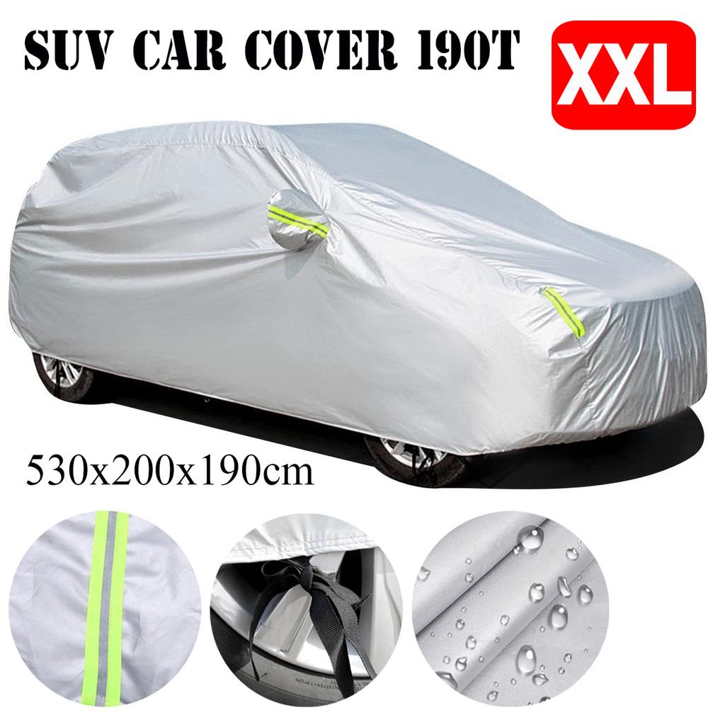Universal Car SUV Cover UV Protection Snow CoverSunshade Waterproof Dustproof for Sedan Scratch-Resistant Sedan Suit SUV Car Tools