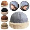 Versatile Winter Landlord Hats Thick Melon Hat Cozy Felt Hat  Unisex