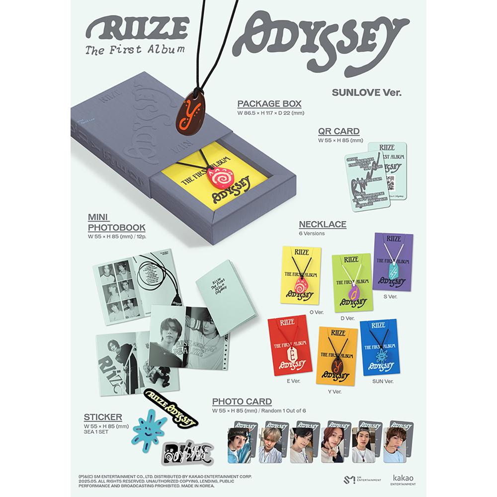 RIIZE ODYSSEY (SUNLOVE Limited Edition S Ver.)