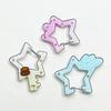 Креативный акриловый брелок-крючок в форме звезды для сумок, персонализированный подарок для девочек, прочный карабин-подвеска