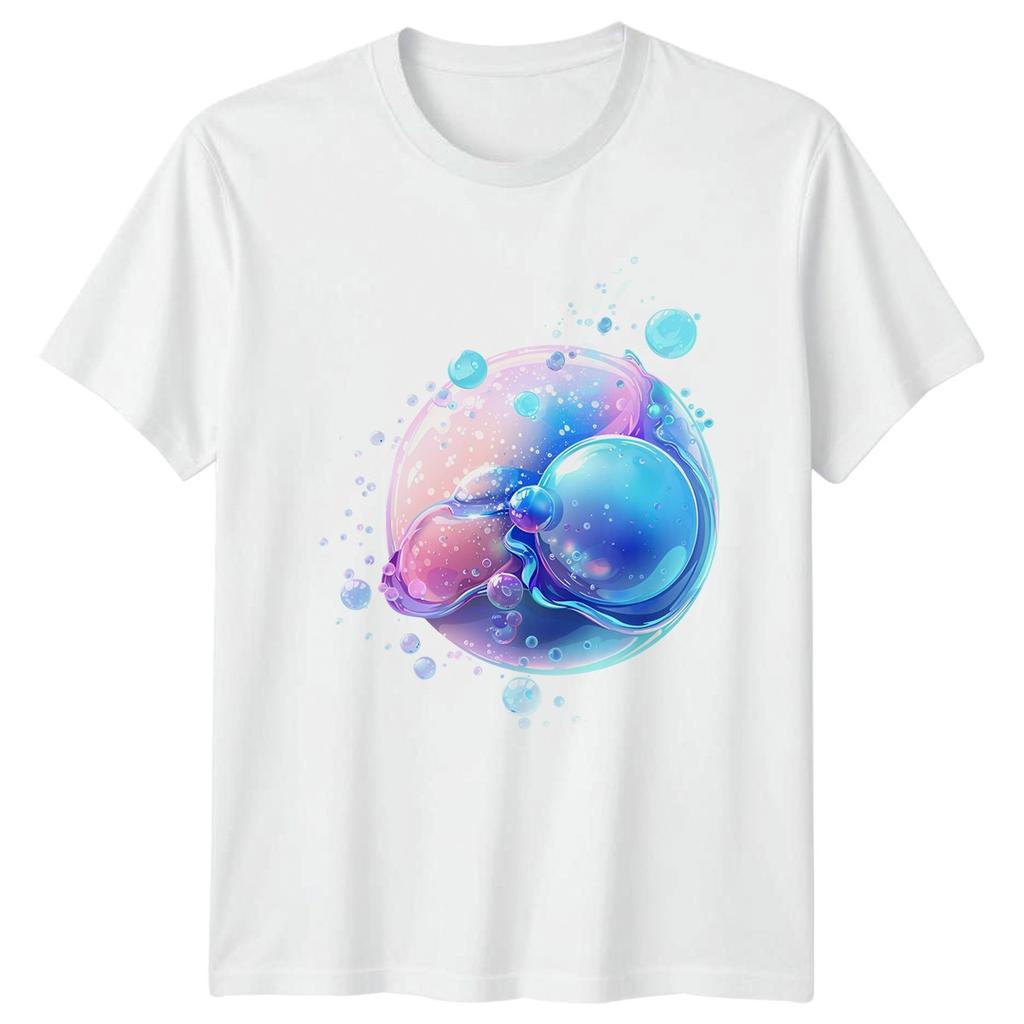 Abstract Water Bubble T-Shirt Undersea Nature Gift For Him And Her