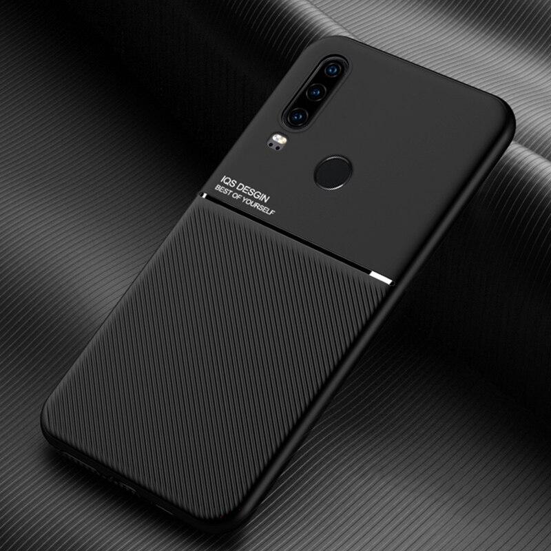 Кожаный магнитный чехол для Huawei P30 Pro Lite P20 P40 Honor 20 10 8X 10X Lite P30Pro P30Lite P20Lite со встроенными металлическими пластинами