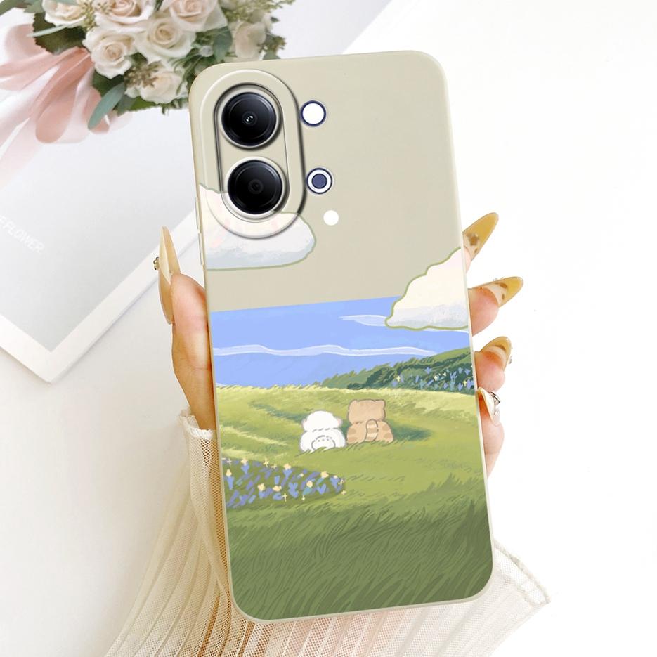Для Vivo Y05 4G Чехол Милый Собака Панда Мультяшный Чехол Ударопрочный Мягкий ТПУ Чехол для Телефона Для Vivo Y11d Y 05 VivoY05 VivoY11d Fundas Сумки
