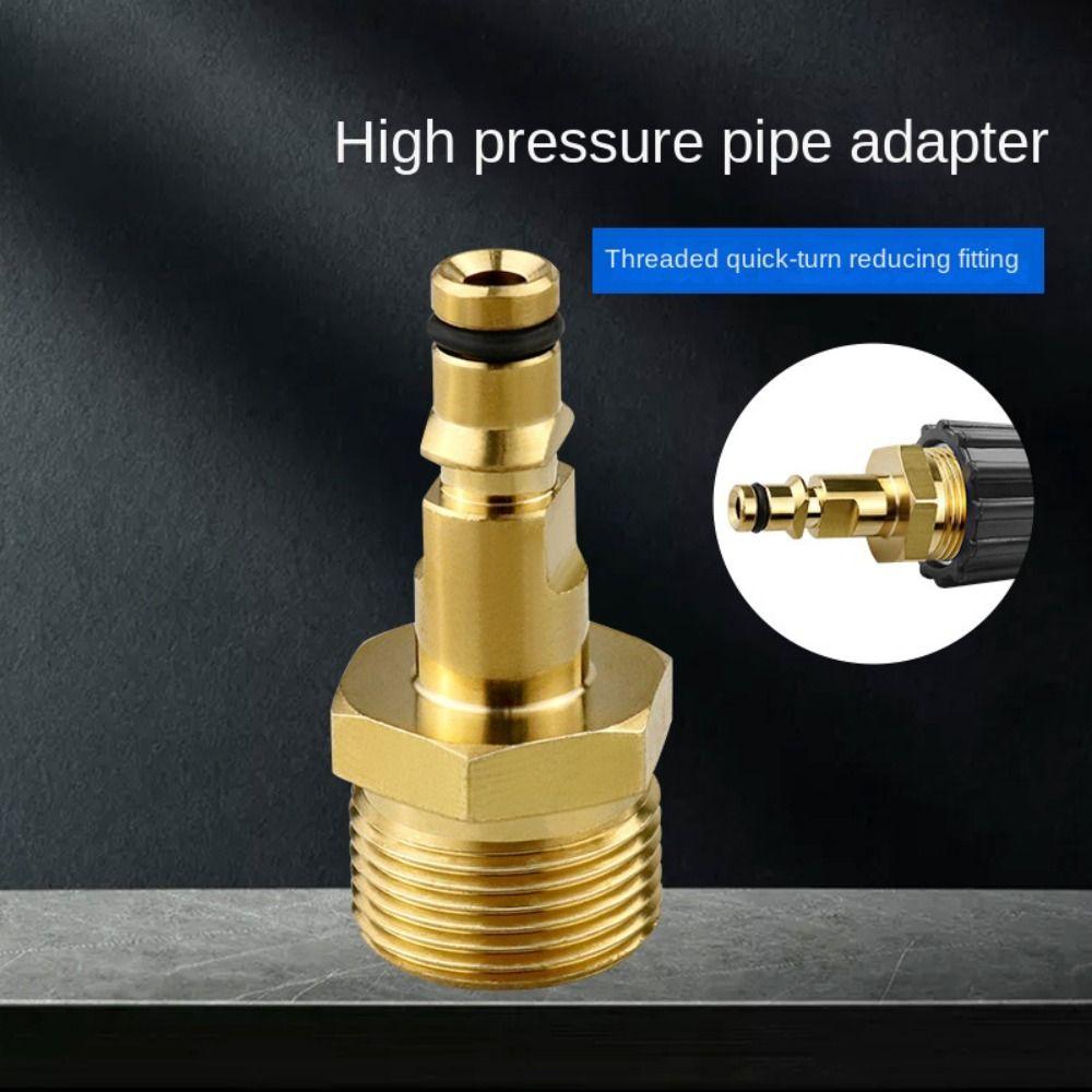 All Copper Outer Wire High-pressure Washer Connector Adapter Coupling Head