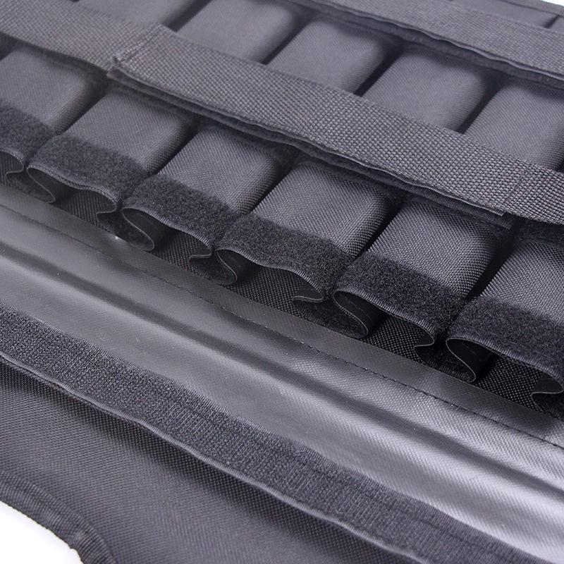 Регулируемый утяжеленный фитнес-жилет для бега и тренировок - Дышащая конструкция с мешками с песком