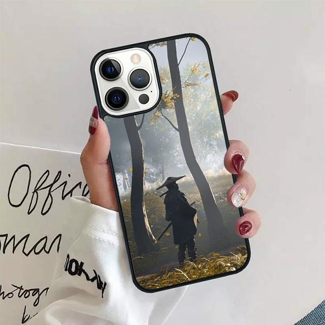 Чехол для телефона «Японский самурай» для iPhone 11 12 13 14 Pro Max, мини-чехол для iPhone X XS Max XR 5 6 7 8 Plus Coque
