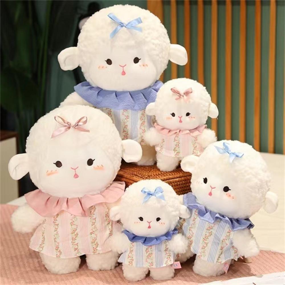 Кукла-овечка юбка принцессы тряпичная кукла плюшевая игрушка для девочки спит с успокаивающий подарок на день рождения розовая юбка