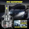 2pcs H7 H4 LED Canbus Car Headlights Bulbs 70W 50000LM H1 H8 H9 HB3 9005 HB4 9006 H11 9012 Hir2 LED Bulb H13 9008 Hi/Lo Beam Auto Turbo Lamp 6500K