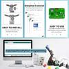 SIYEENOVE ESP32 Роботизированная рука Комплект для Arduino MicroPython с японской PDF-инструкцией Роботизированная рука Джойстик и Веб-приложение Портативная 4DF Образовательный Настольный