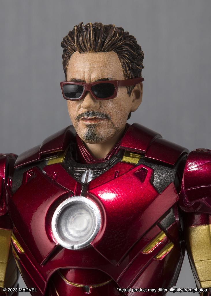 TAMASHII NATIONS Iron Man 2 Iron Man 15th Anniversary Bandai Spirits Action Figure MK-4 -S.H.Figuarts Ver.-, S.H.Figuarts