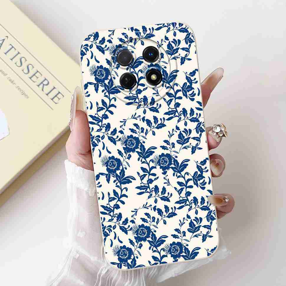 For Huawei nova Y91 Case STG-LX1 Cute Cartoon Rabbit Soft Silicone Cover For Huawei Enjoy 60X STG-AL00 6.95" Butterfly Shell